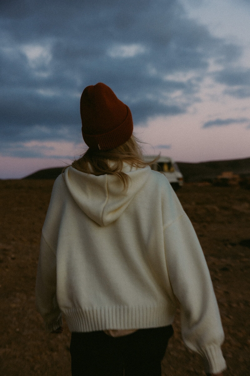 Granna Beanie - Orange Haze