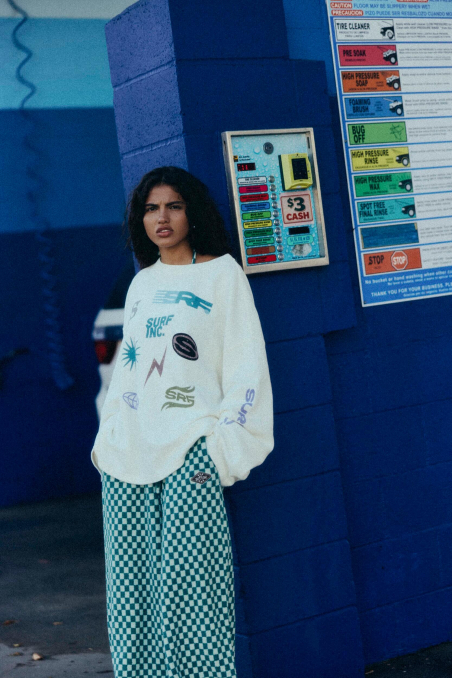 Wide Waffle Longsleeve - Vintage White Wide Waffle Longsleeve - Vintage White