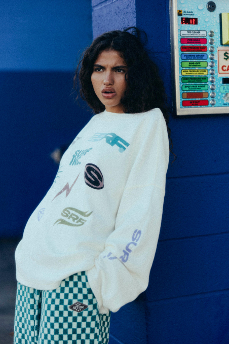 Wide Waffle Longsleeve - Vintage White Wide Waffle Longsleeve - Vintage White