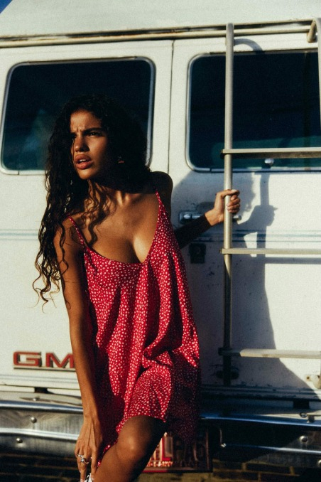 Sun Kissed Ethereal Dress - Formula Red Sun Kissed Ethereal Dress - Formula Red