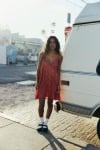 Sun Kissed Ethereal Dress - Formula Red