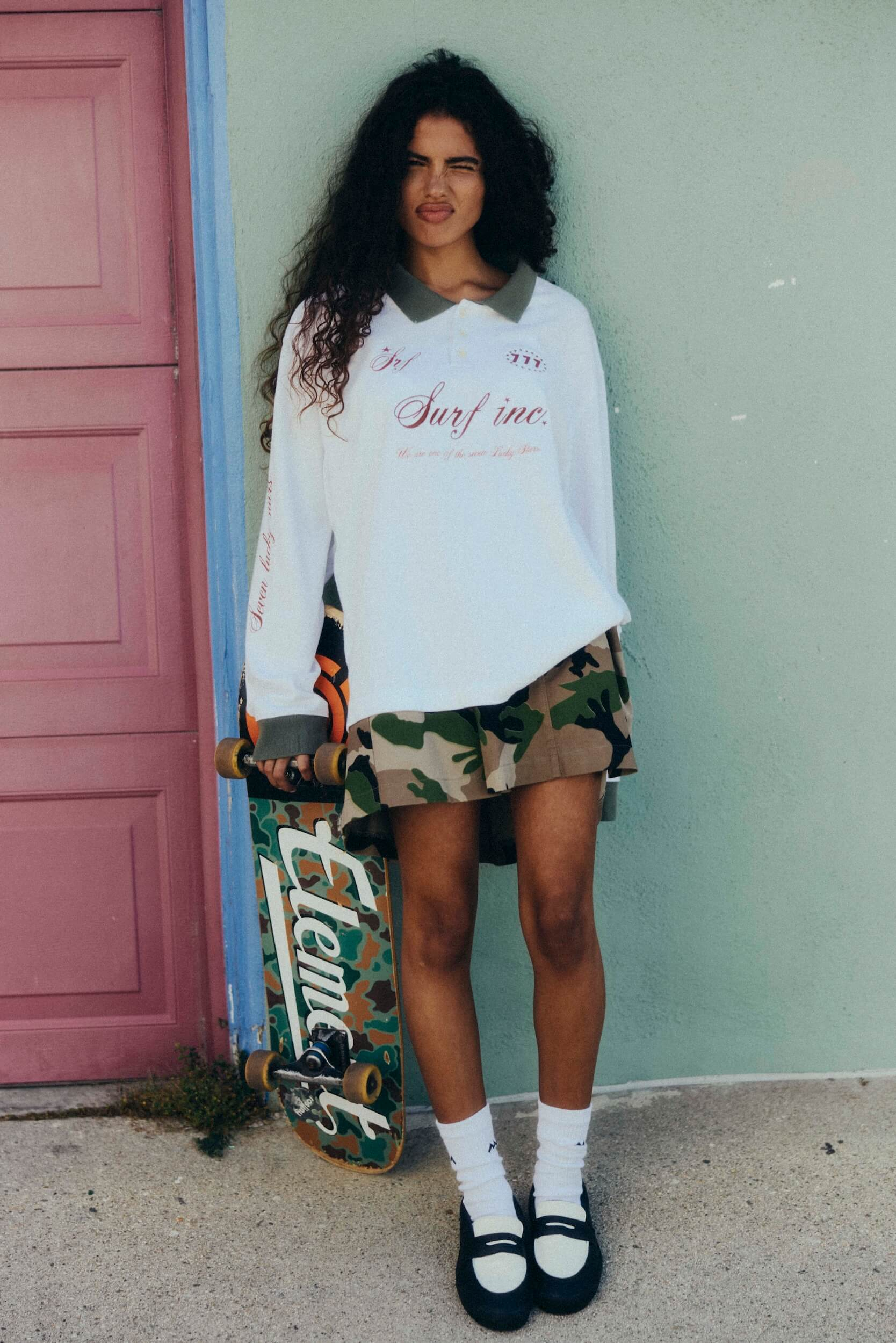 Urban Mini Skirt - Camo