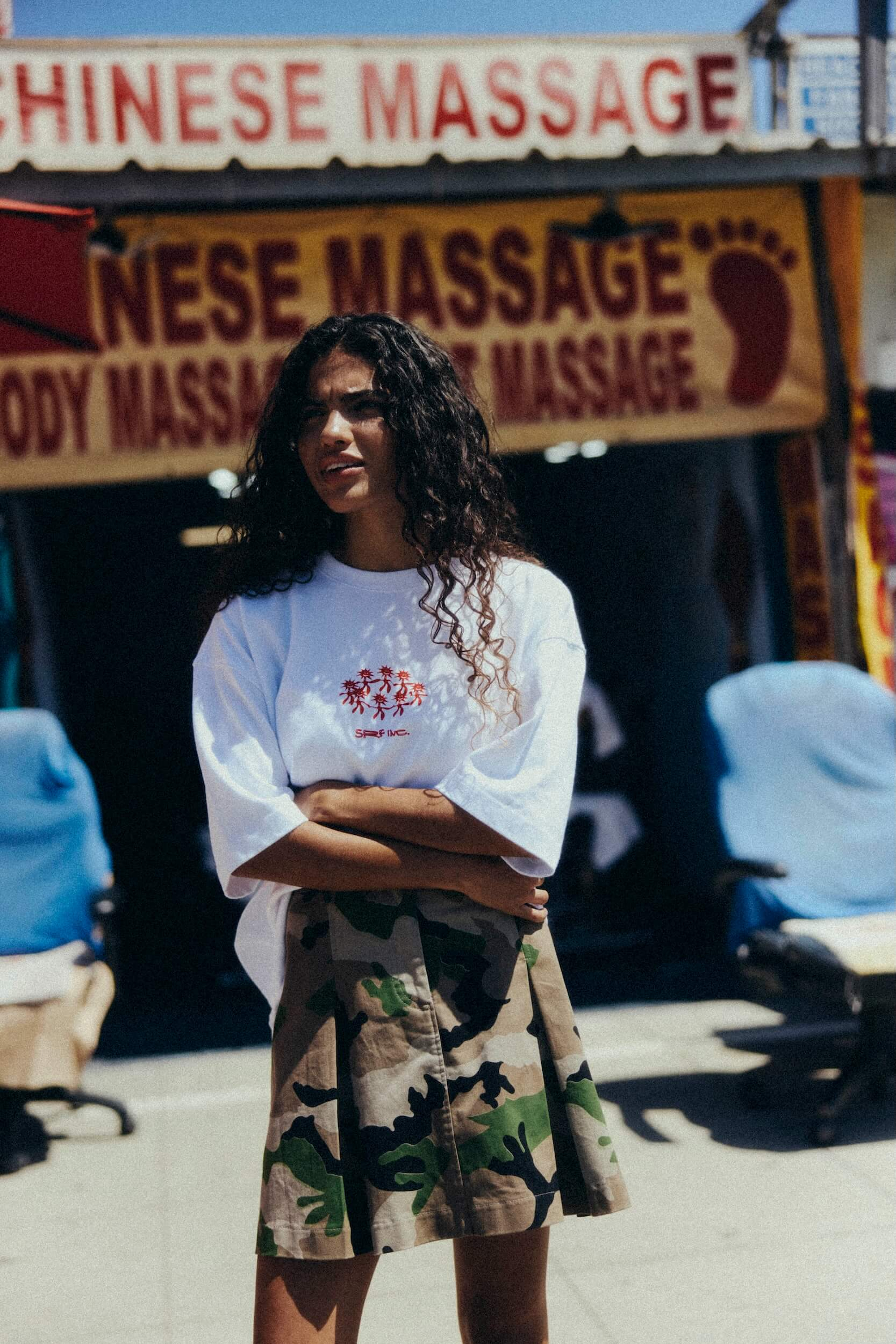 Urban Mini Skirt - Camo