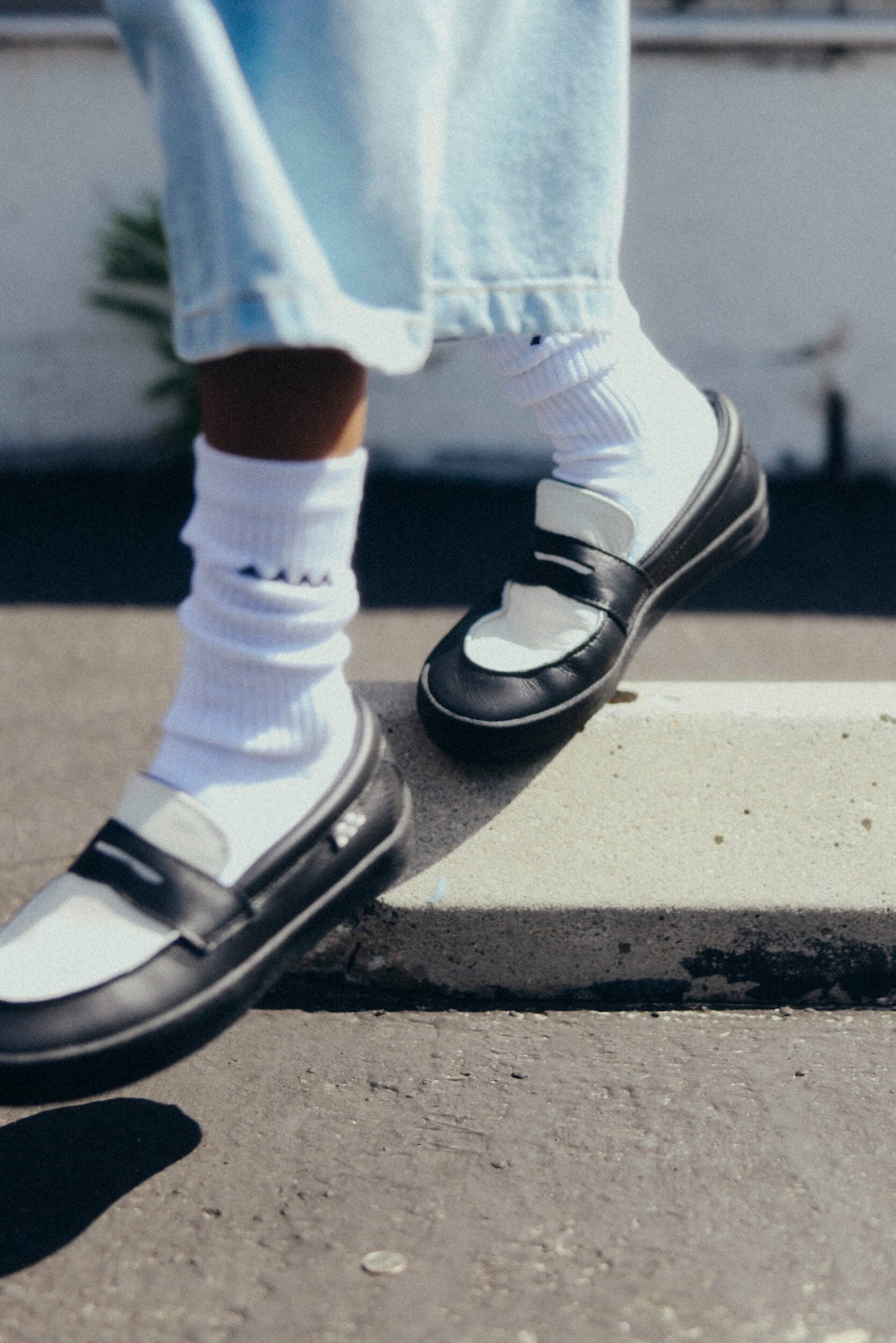 Surf White Socks