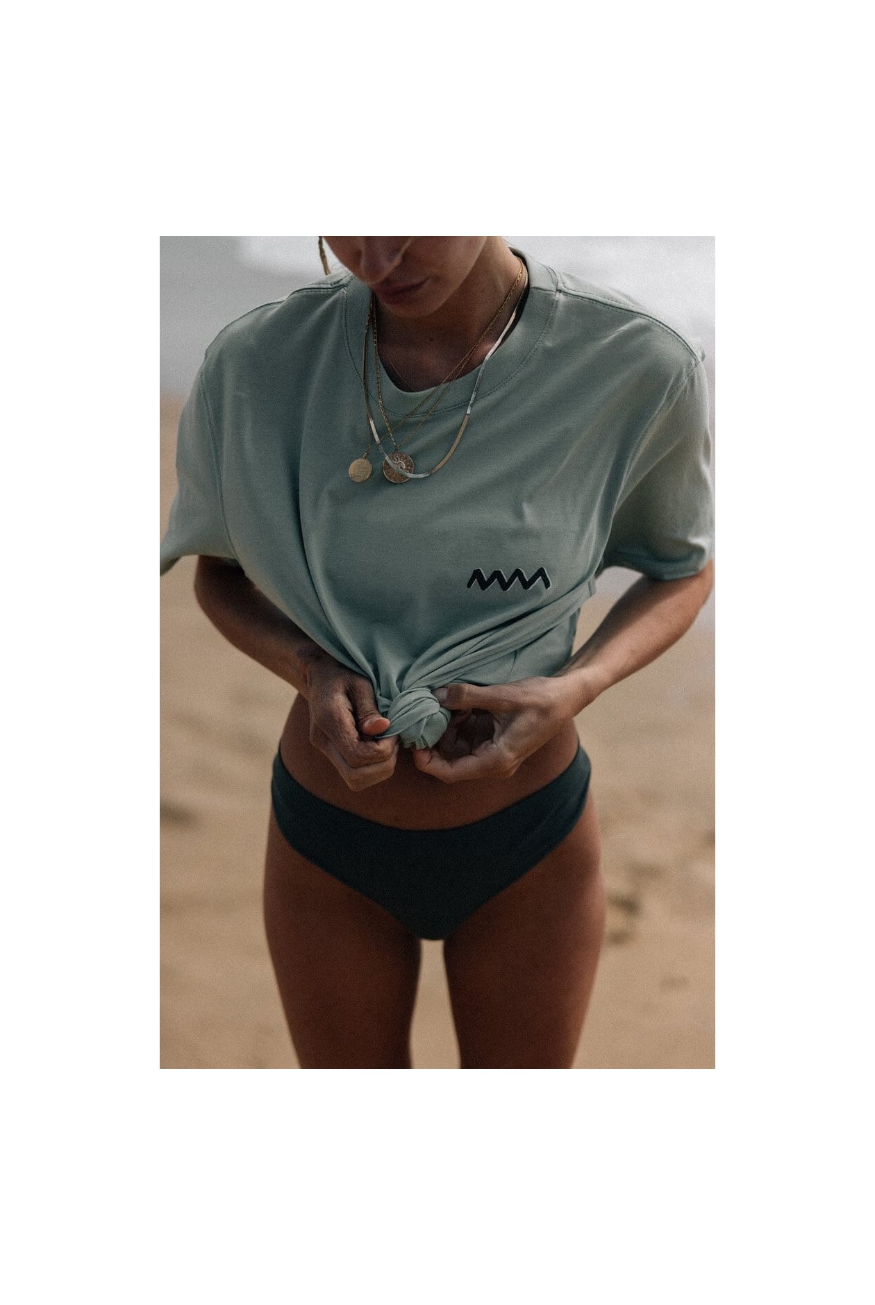 Peachy Surfin Tee - Orbit Mint Peachy Surfin Tee - Orbit Mint