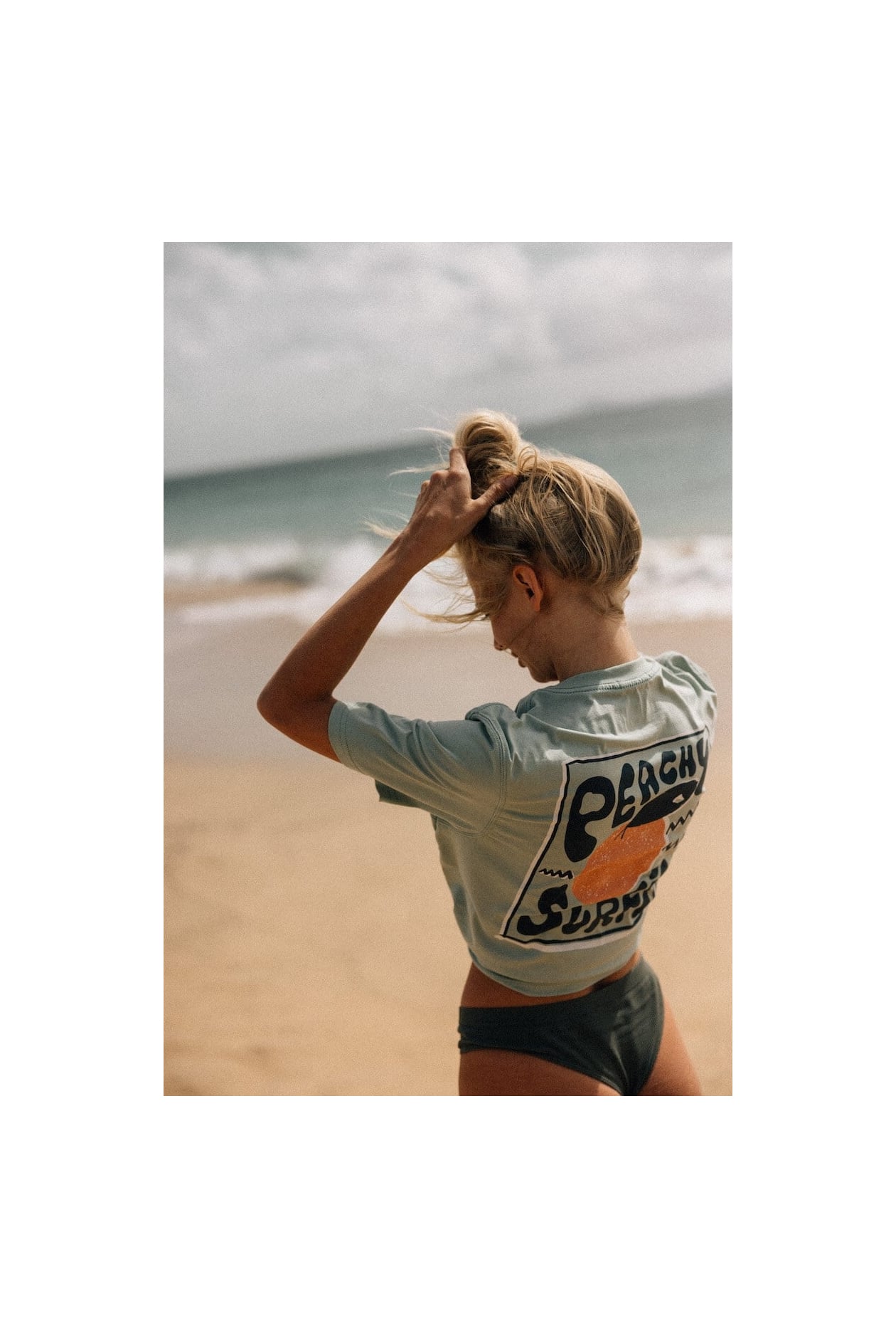 Peachy Surfin Tee - Orbit Mint Peachy Surfin Tee - Orbit Mint