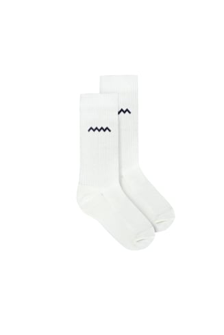Surf White Socks