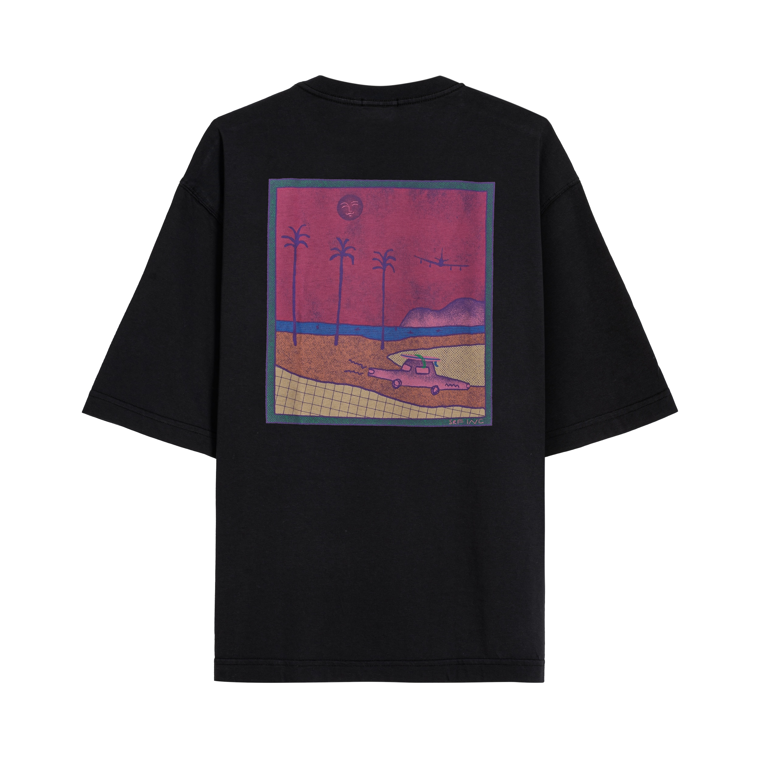 LA Tee - Acid Black LA Tee - Acid Black