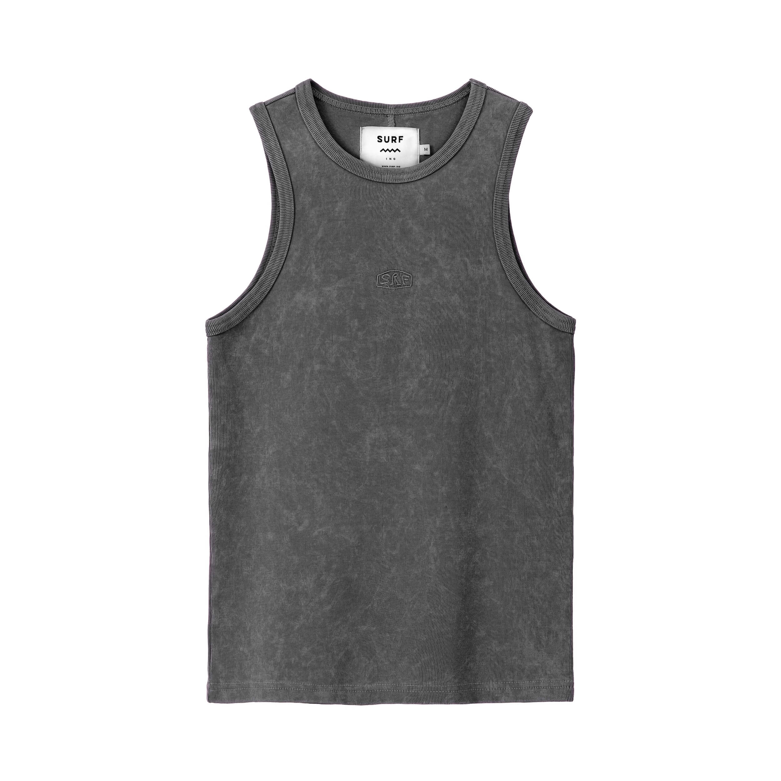 Stonewashed Classic Top - Acid Black