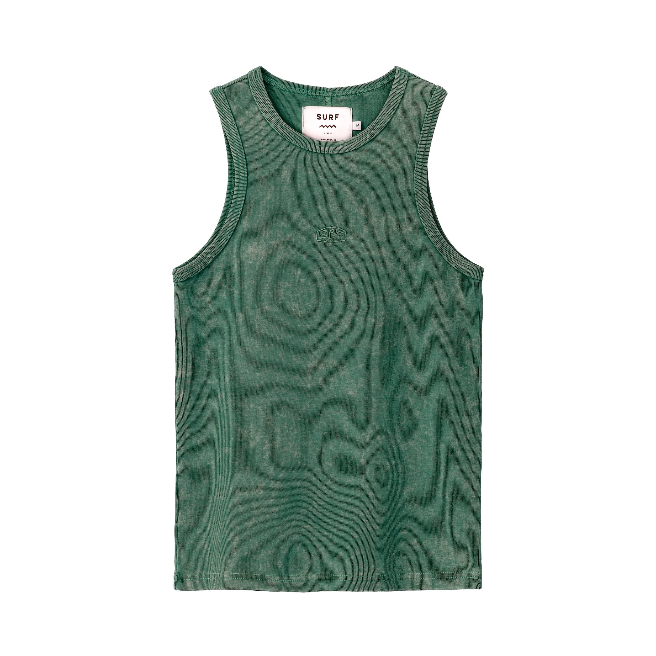 Stonewashed Classic Top - Bottle Green