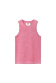 Stonewashed Classic Top - Deep Pink