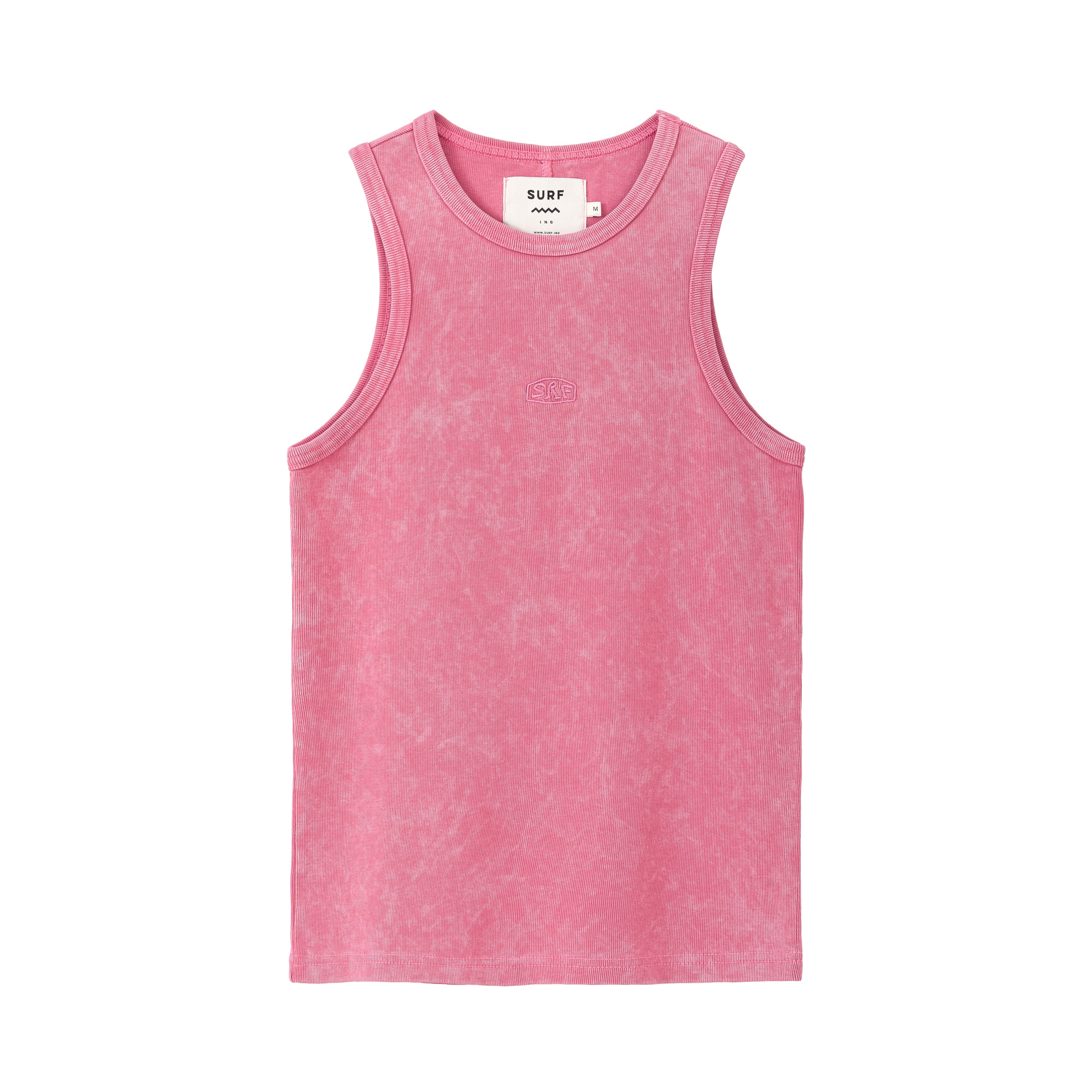 Stonewashed Classic Top - Deep Pink