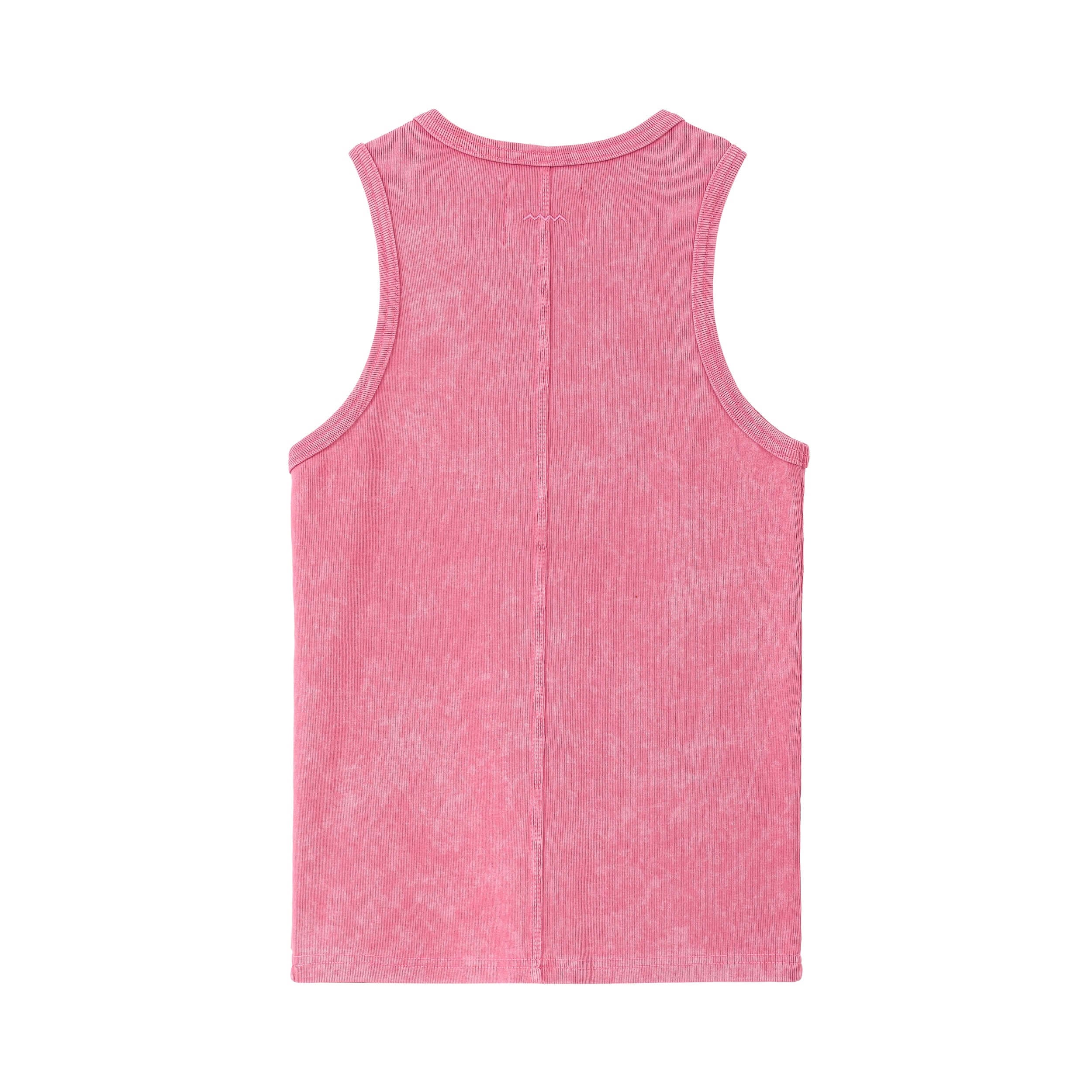 Stonewashed Classic Top - Deep Pink