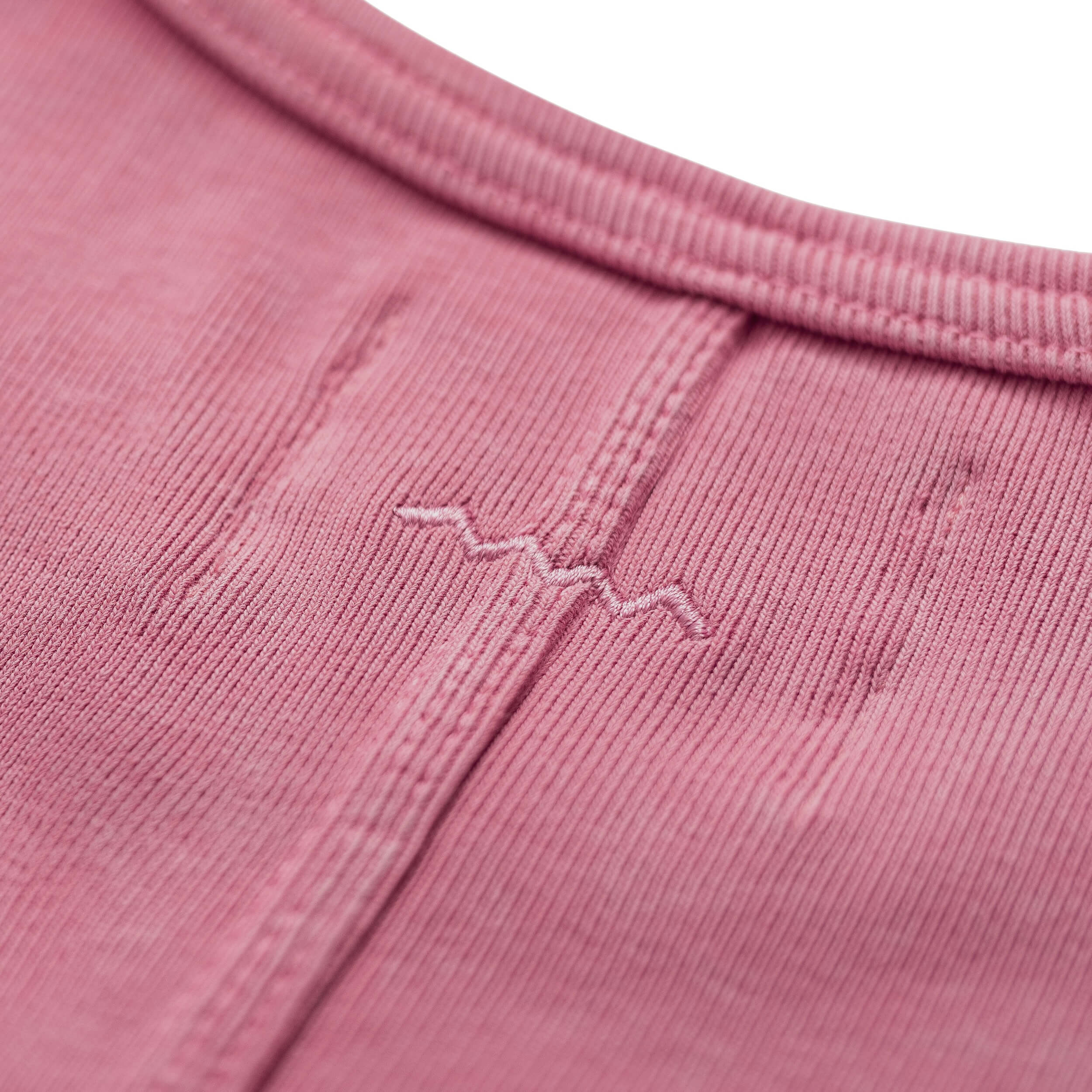 Stonewashed Classic Top - Deep Pink