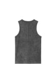 Stonewashed Classic Top - Acid Black