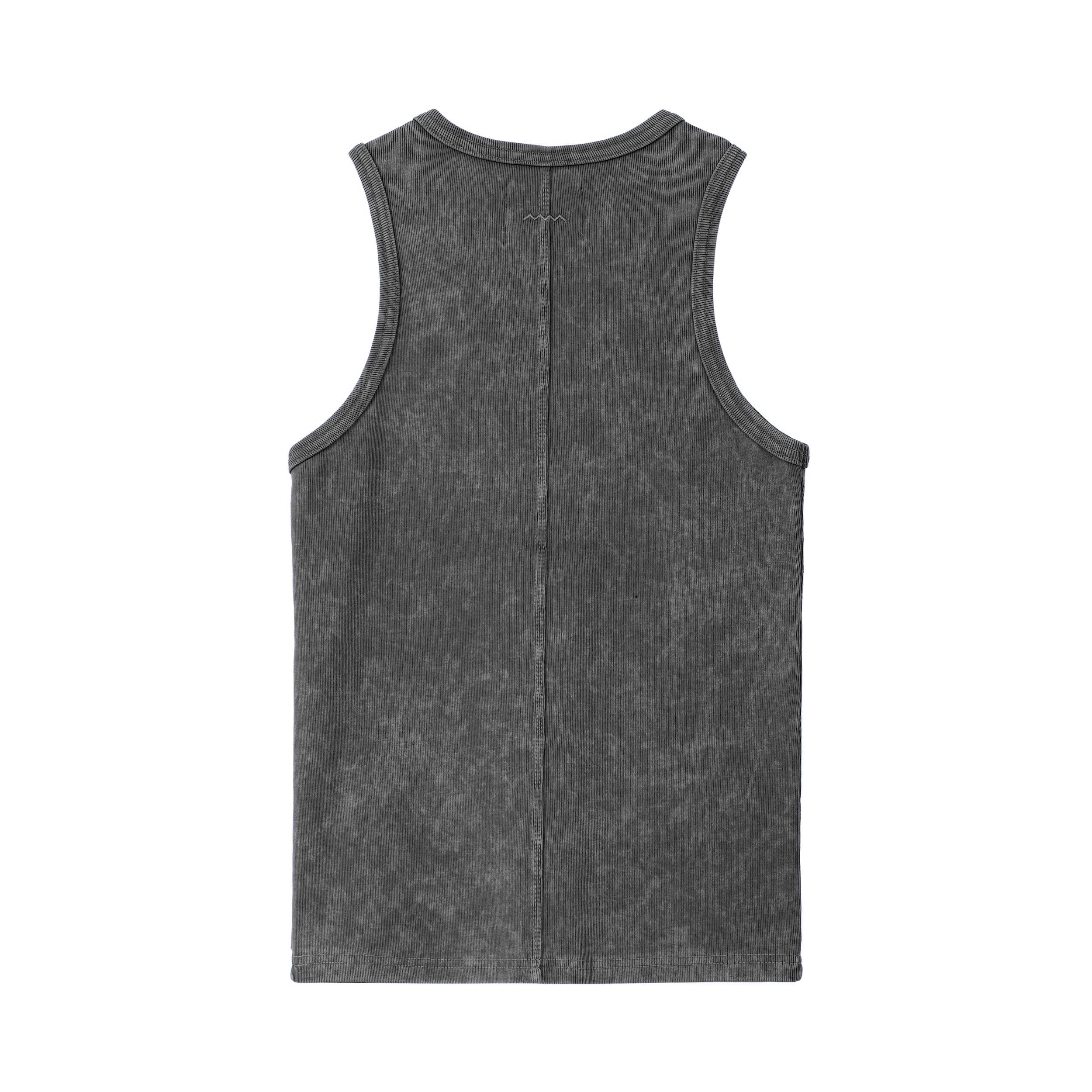 Stonewashed Classic Top - Acid Black