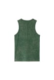Stonewashed Classic Top - Bottle Green