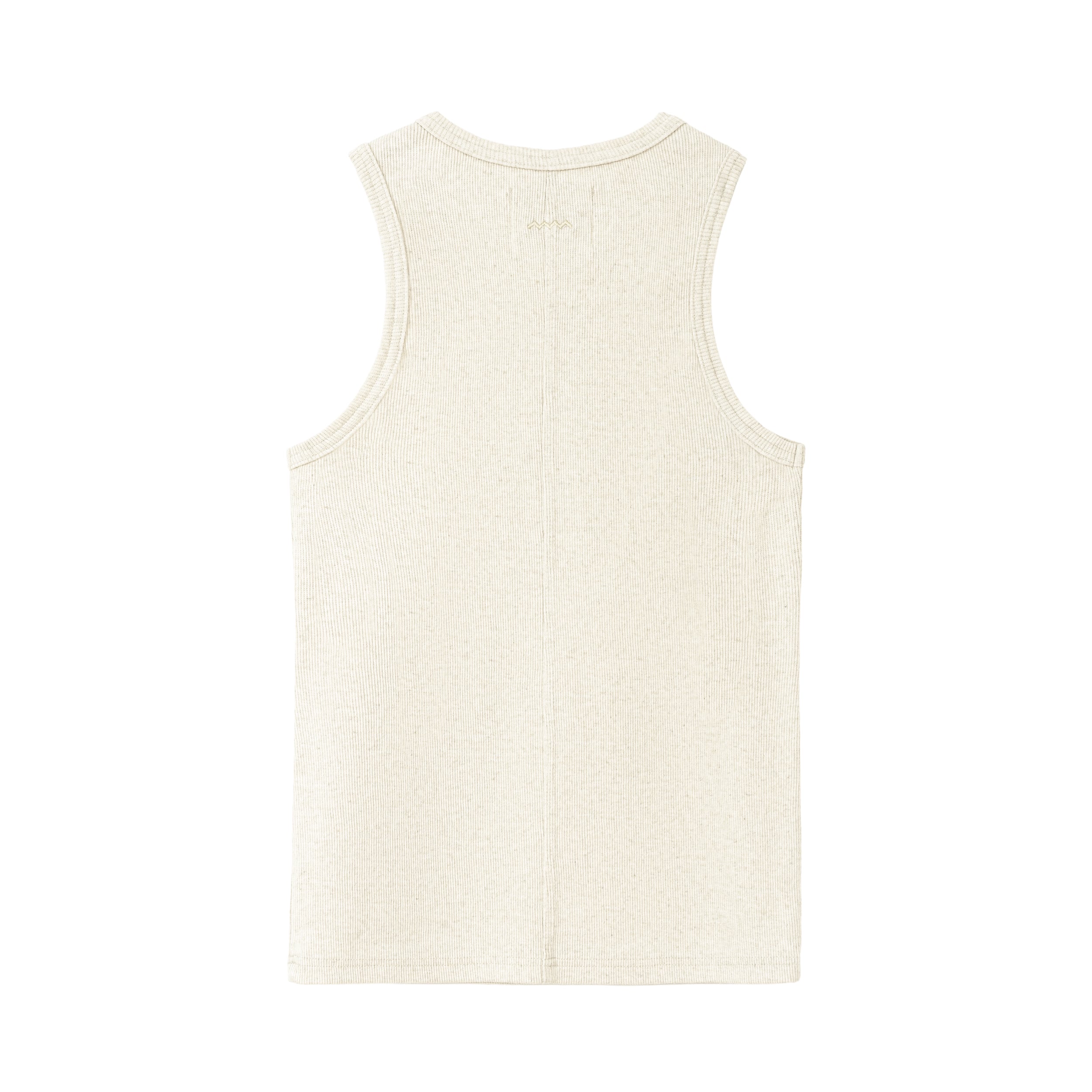 Stonewashed Rib Top - Super Natural Stonewashed Rib Top - Super Natural
