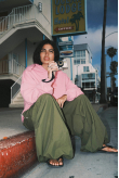 Parachute Pants - Olive