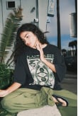 Plant Vision Tee - Acid Black