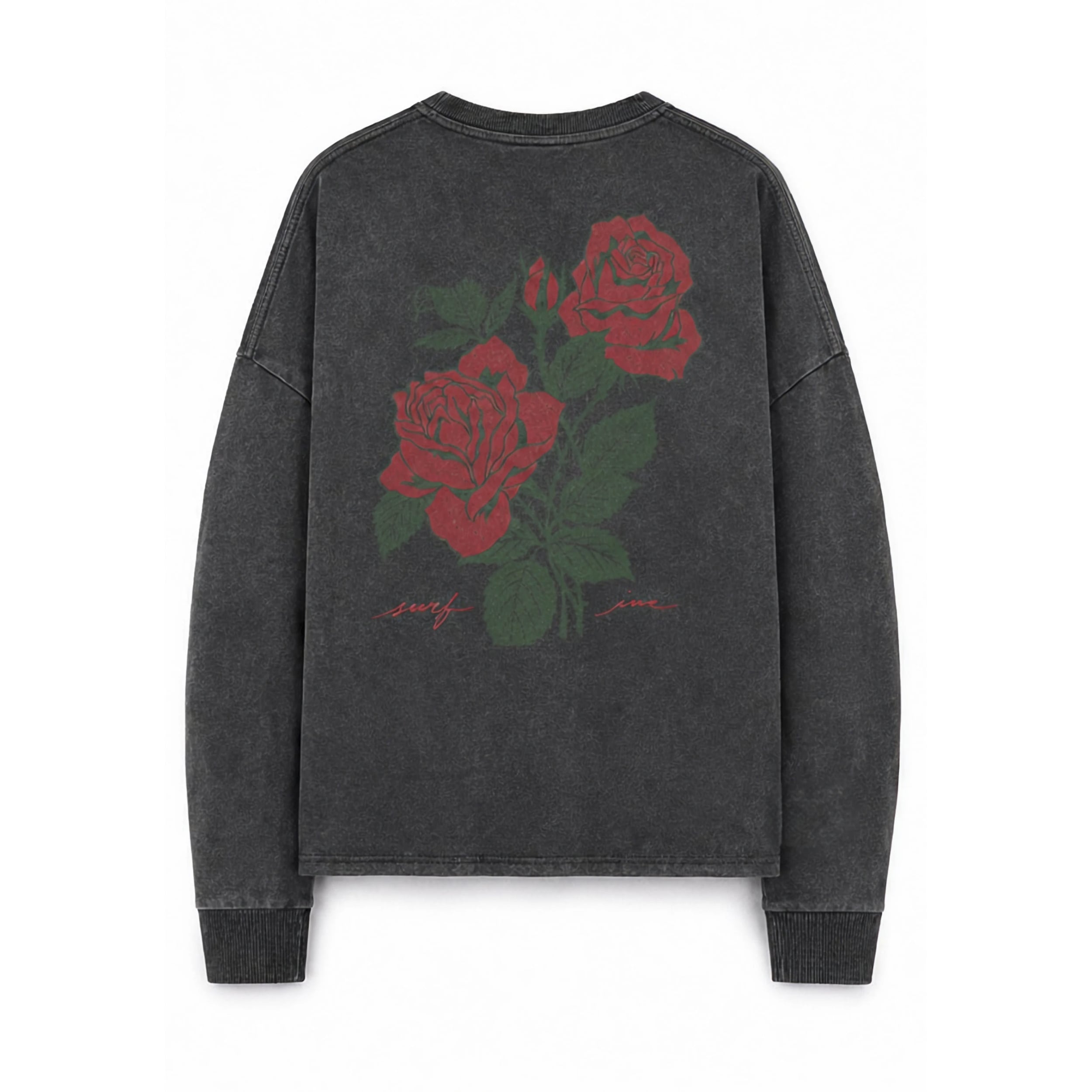 Waves & Roses LS - Pacific Mist