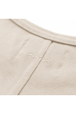 Stonewashed Rib Top - Super Natural Stonewashed Rib Top - Super Natural