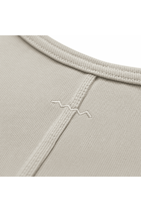 Stonewashed Rib Top - Light Pistachio Stonewashed Rib Top - Light Pistachio