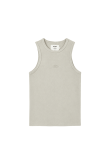 Stonewashed Rib Top - Light Pistachio Stonewashed Rib Top - Light Pistachio