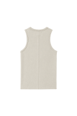 Stonewashed Rib Top - Light Pistachio Stonewashed Rib Top - Light Pistachio