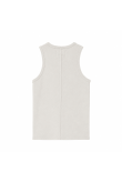 Stonewashed Rib Top - Dirty White Stonewashed Rib Top - Dirty White