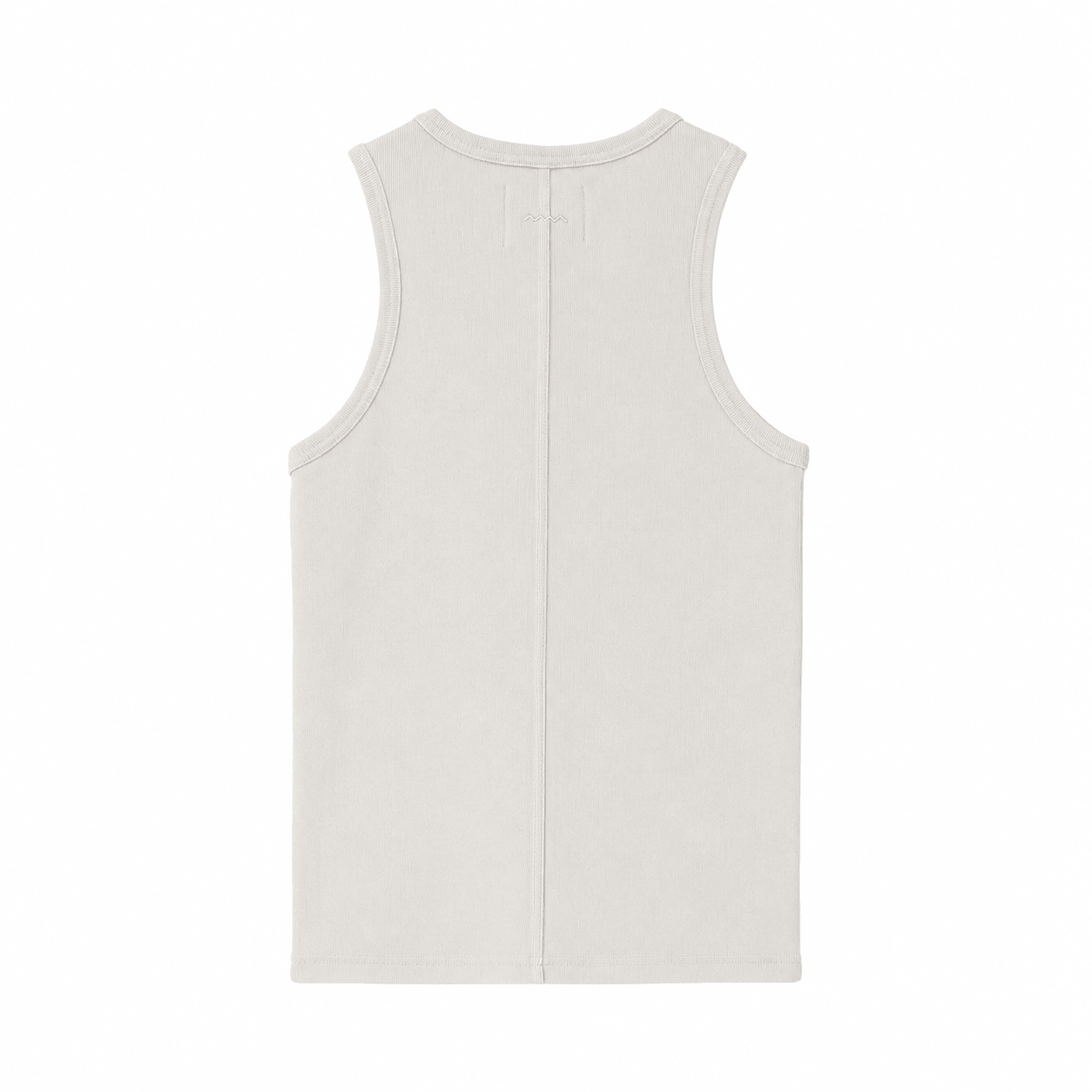 Stonewashed Rib Top - Dirty White Stonewashed Rib Top - Dirty White