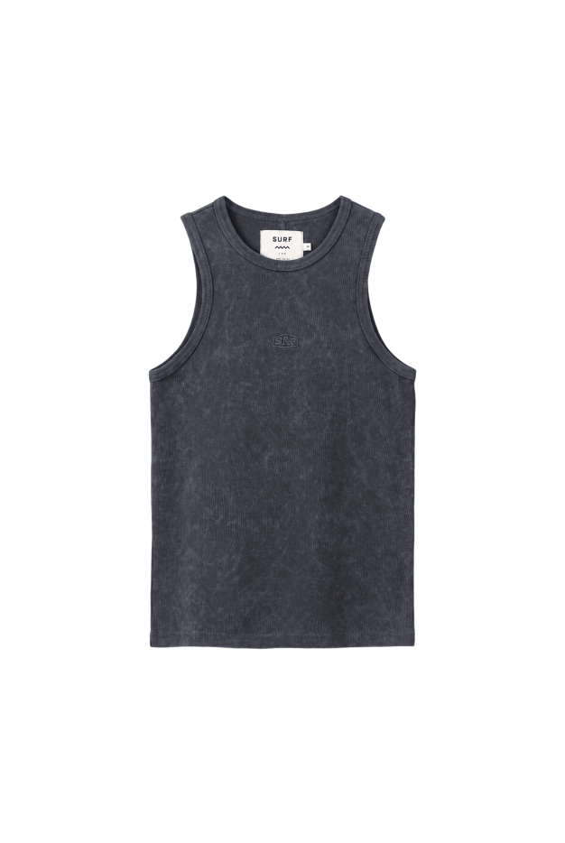 Stonewashed Classic Top - Acid Black Stonewashed Classic Top - Acid Black