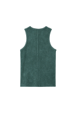 Stonewashed Classic Top - Bottle Green Stonewashed Classic Top - Bottle Green