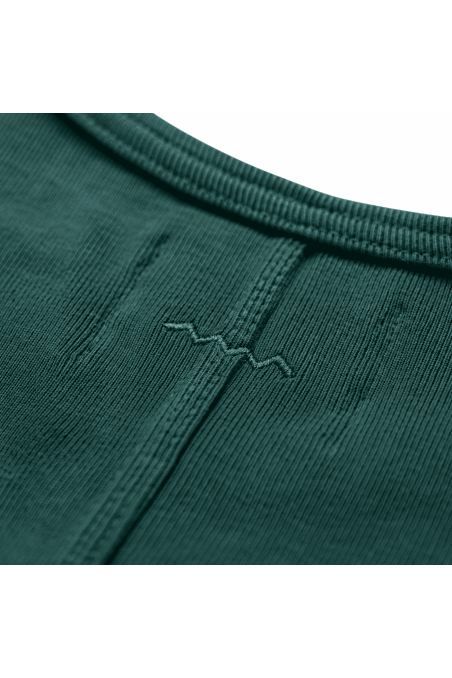 Stonewashed Classic Top - Bottle Green Stonewashed Classic Top - Bottle Green