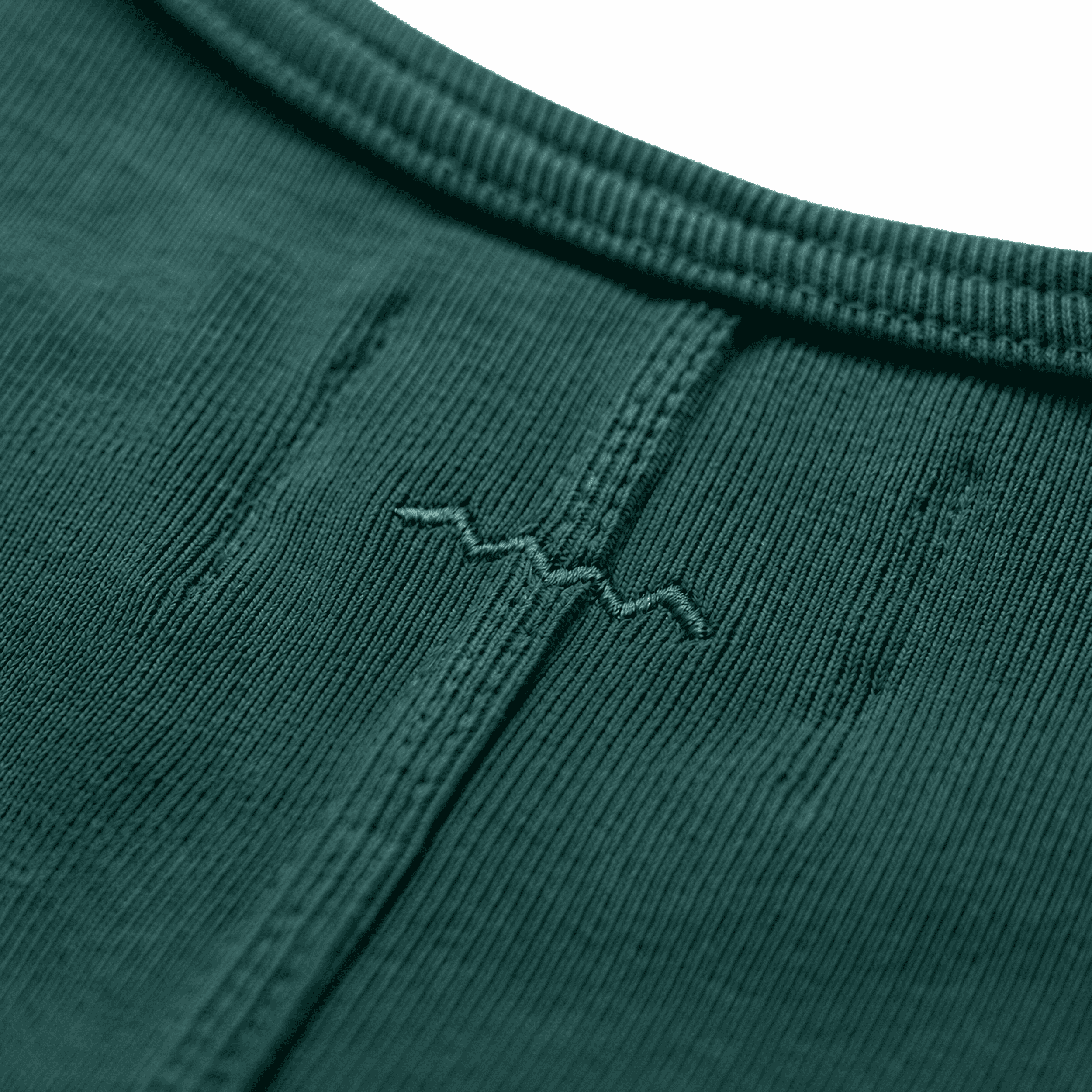 Stonewashed Classic Top - Bottle Green Stonewashed Classic Top - Bottle Green