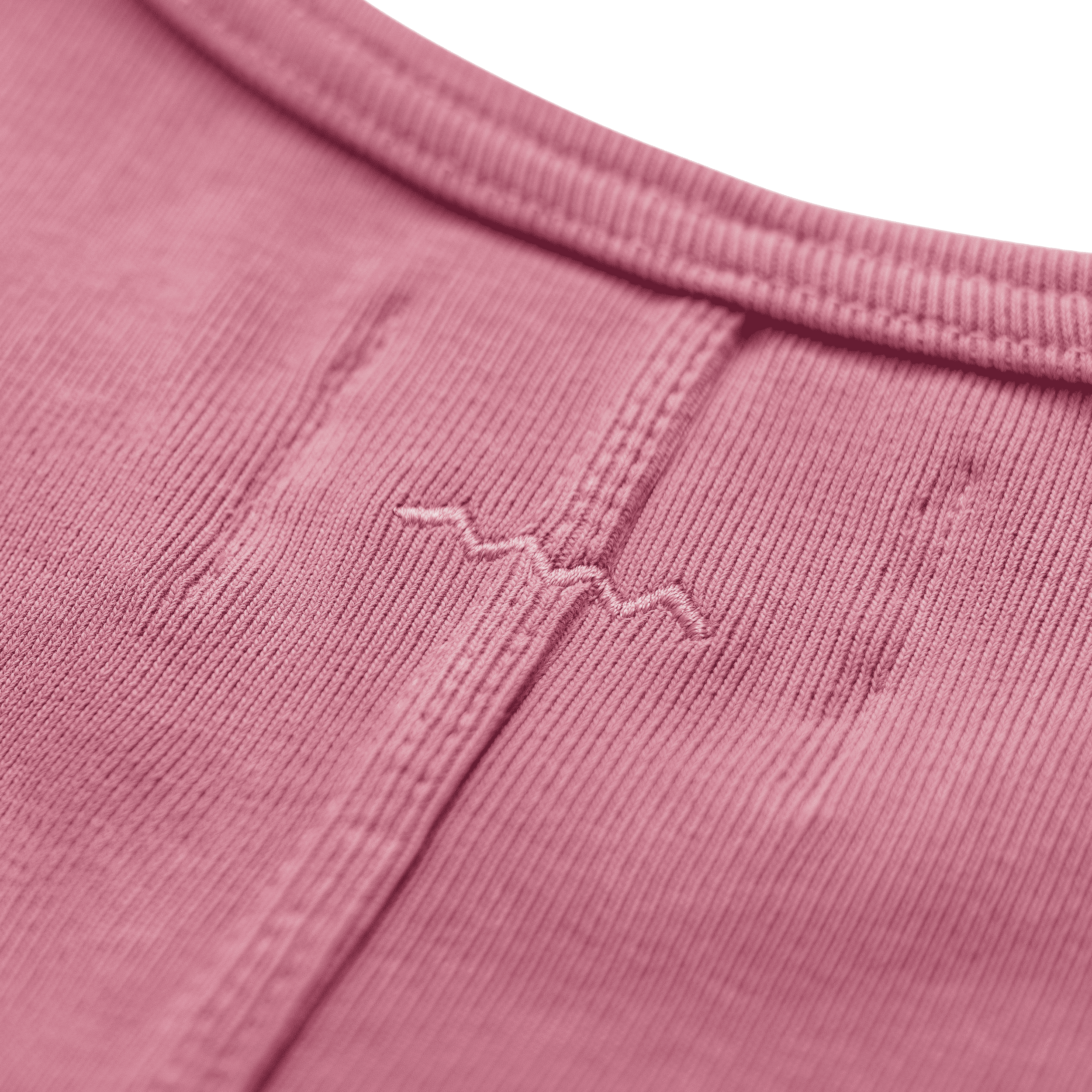 Stonewashed Classic Top - Deep Pink