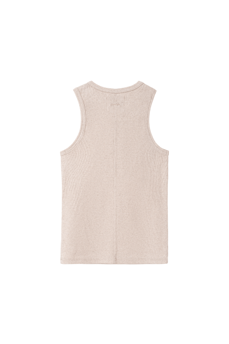 Stonewashed Classic Top - Cookie Stonewashed Classic Top - Cookie