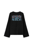 Wide Waffle Longsleeve - Space Black