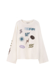 Wide Waffle Longsleeve - Vintage White Wide Waffle Longsleeve - Vintage White