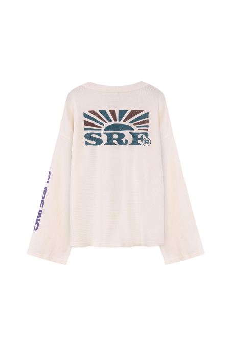 Wide Waffle Longsleeve - Vintage White Wide Waffle Longsleeve - Vintage White