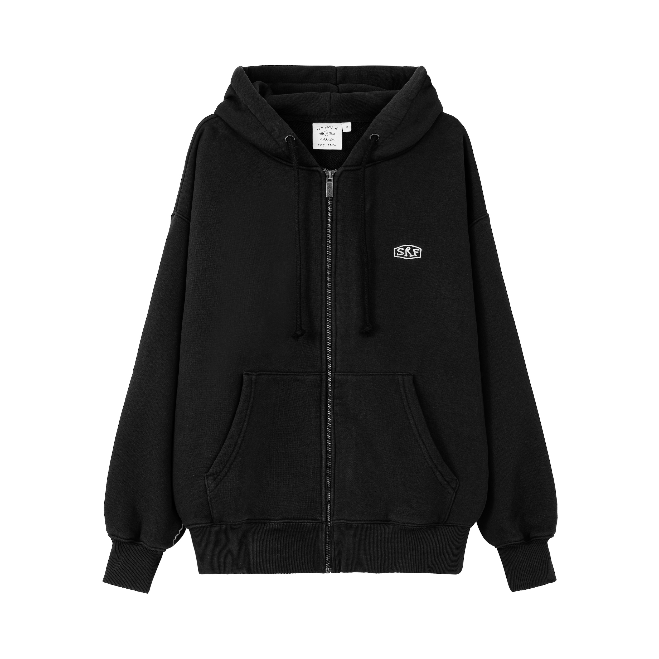 SRF Core Zip Hoodie - Acid Black