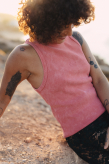 Stonewashed Classic Top - Deep Pink Stonewashed Classic Top - Deep Pink