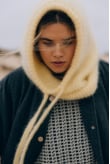 Wool Fluffy Balaclava - Yellow Wool Fluffy Balaclava - Yellow