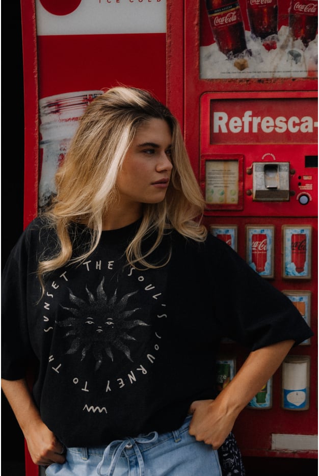Soul Box Tee - Acid Black