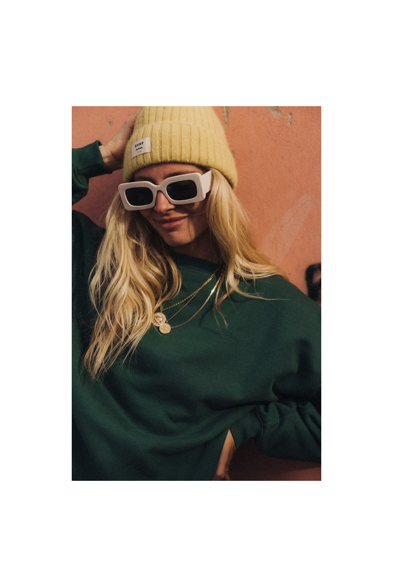 Rib Fluffy Beanie - Mellow Yellow Rib Fluffy Beanie - Mellow Yellow