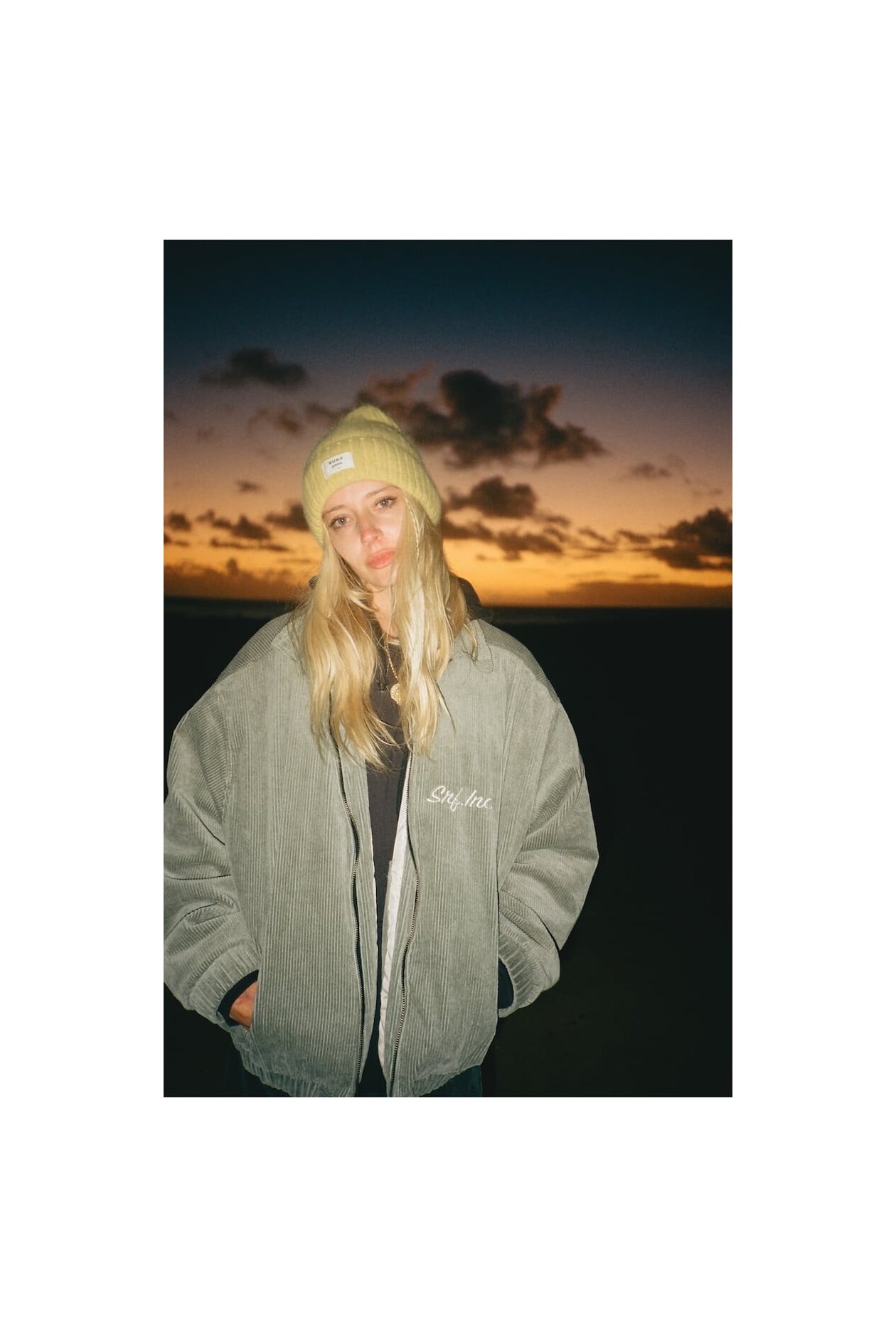 Rib Fluffy Beanie - Mellow Yellow Rib Fluffy Beanie - Mellow Yellow