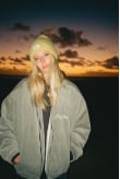 Rib Fluffy Beanie - Yellow Rib Fluffy Beanie - Yellow