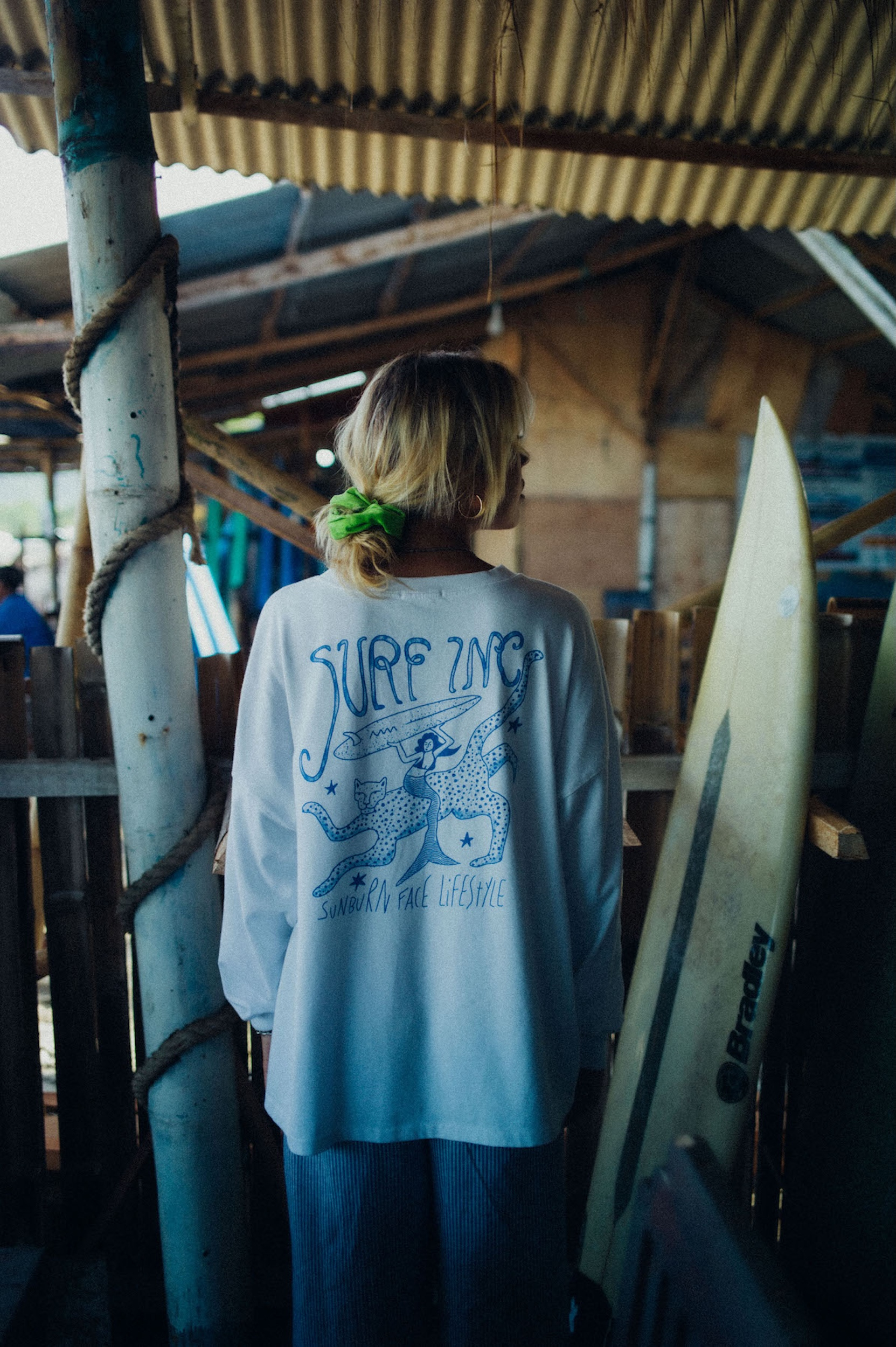 Sunburn LS - Paper White
