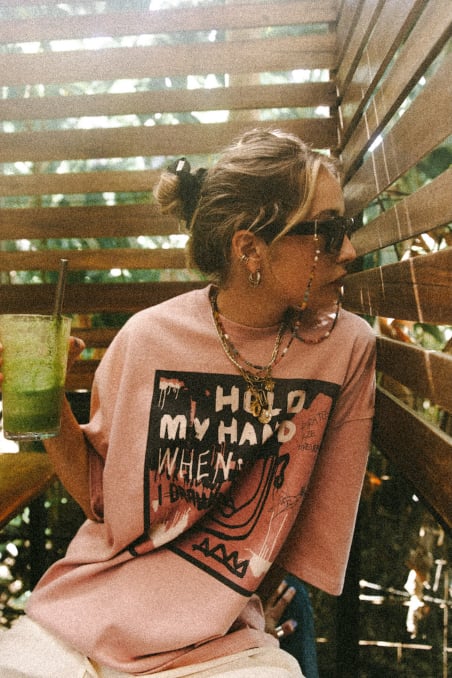 Pirates Forever Tee - Pink Kush Pirates Forever Tee - Pink Kush