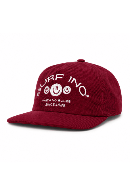 No Rules Cord Cap - Formula Red No Rules Cord Cap - Formula Red